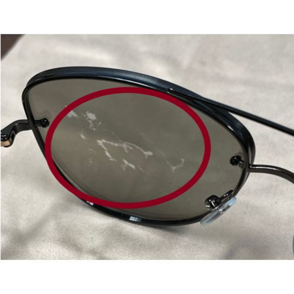Bulgari BV6086B 239/6G Black Aviator Rimless Sunglasses - Picture 2 of 6